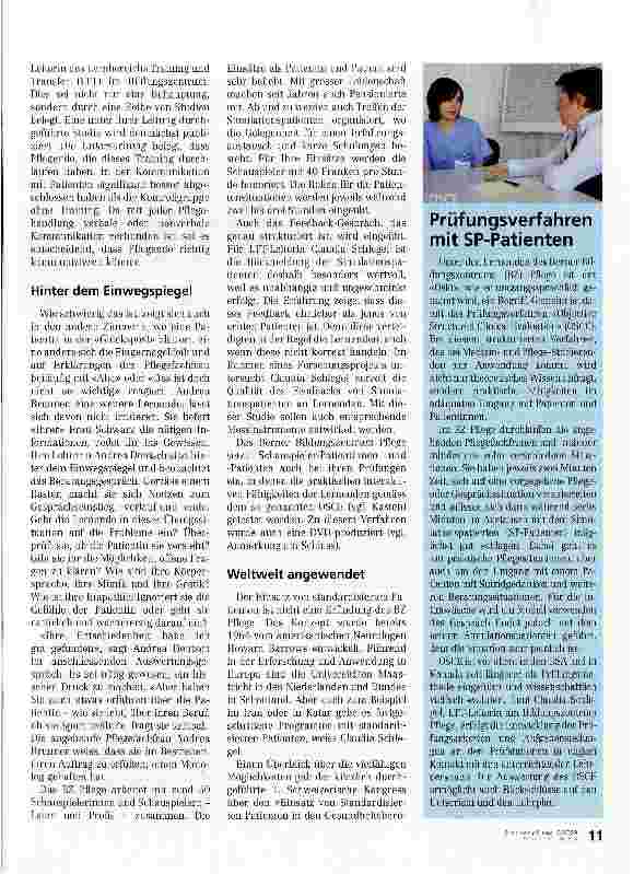 Vorschauseite 2: Die imaginäre Kranke als Übungspatientin