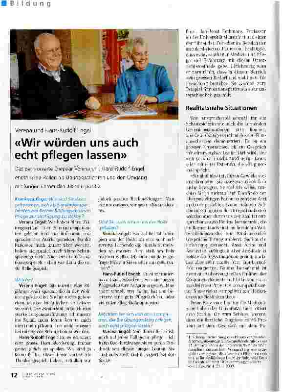 Vorschauseite 3: Die imaginäre Kranke als Übungspatientin