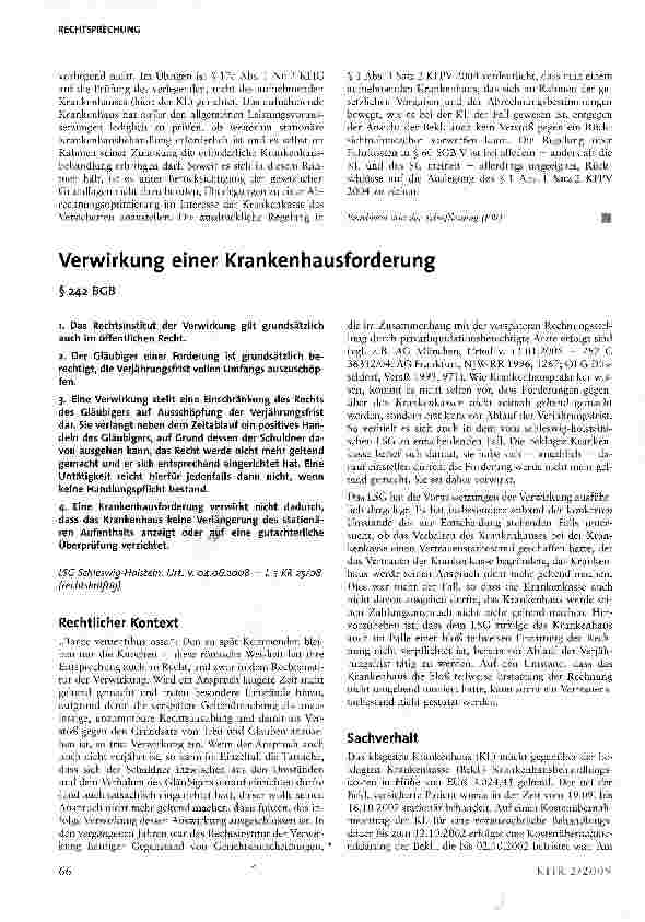 Vorschauseite 4: Verlegung des Versicherten in ein anderes Krankenhaus Geltendmachung der Fallpauschalenvergütung durch aufnehmendes Krankenhaus