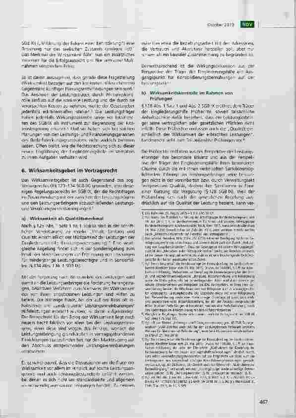 Vorschauseite 2: Die Einführung von Instrumenten der Wirkungssteuerung durch das Bundesteilhabegesetz und ihre rechtlichen Implikationen Teil 2