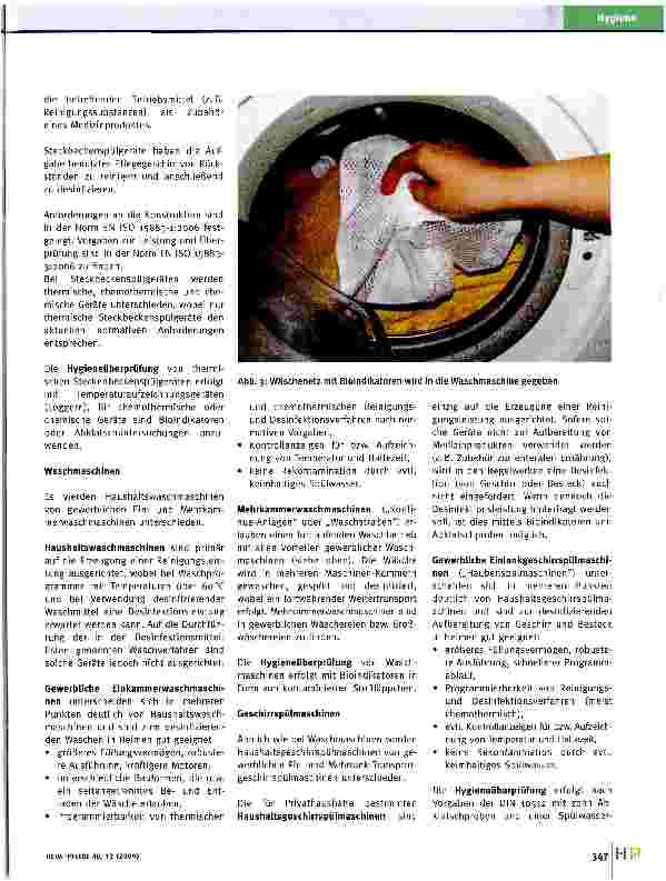 Vorschauseite 4: Grundlagen zur Hygieneüberprüfung von Geräten