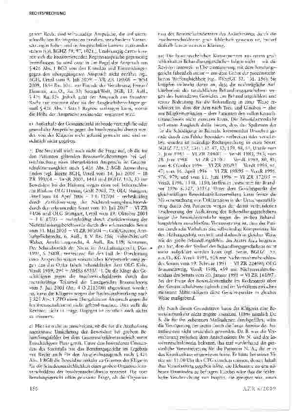 Vorschauseite 3: Grober ärztlicher Behandlungsfehler