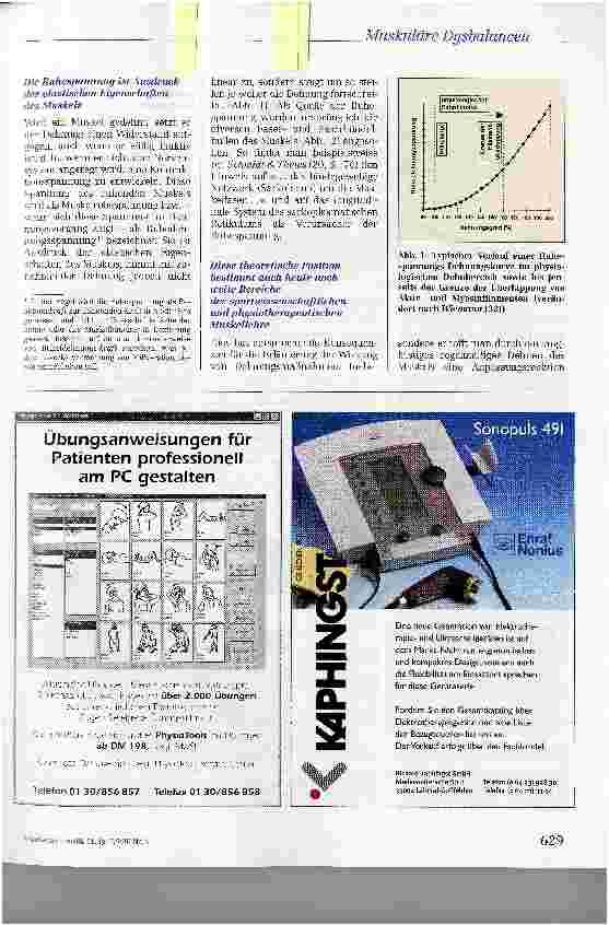 Vorschauseite 2: Filamentäre Quellen der Muskel-Ruhespannung und die Behandlung muskulärer Dysbalancen