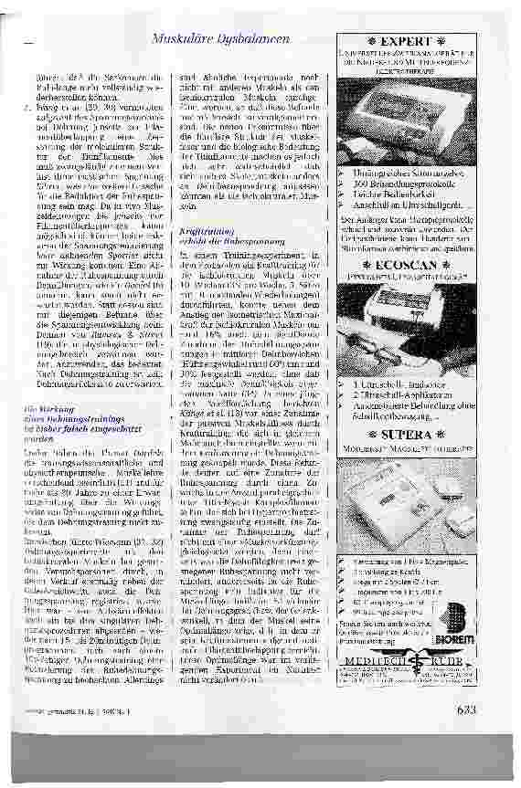 Vorschauseite 6: Filamentäre Quellen der Muskel-Ruhespannung und die Behandlung muskulärer Dysbalancen
