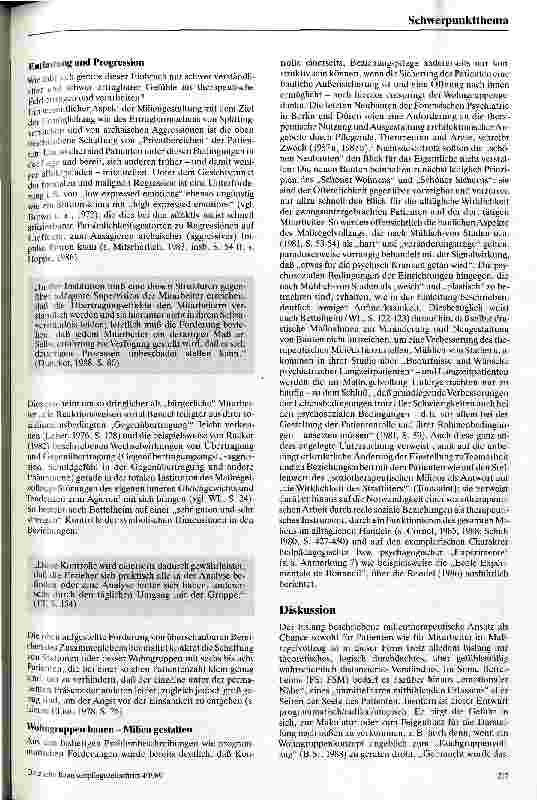 Vorschauseite 6: Alltag in der Zwangsunterbringung Der totalen Institution mit totaler Milieutherapie begegnen. ..