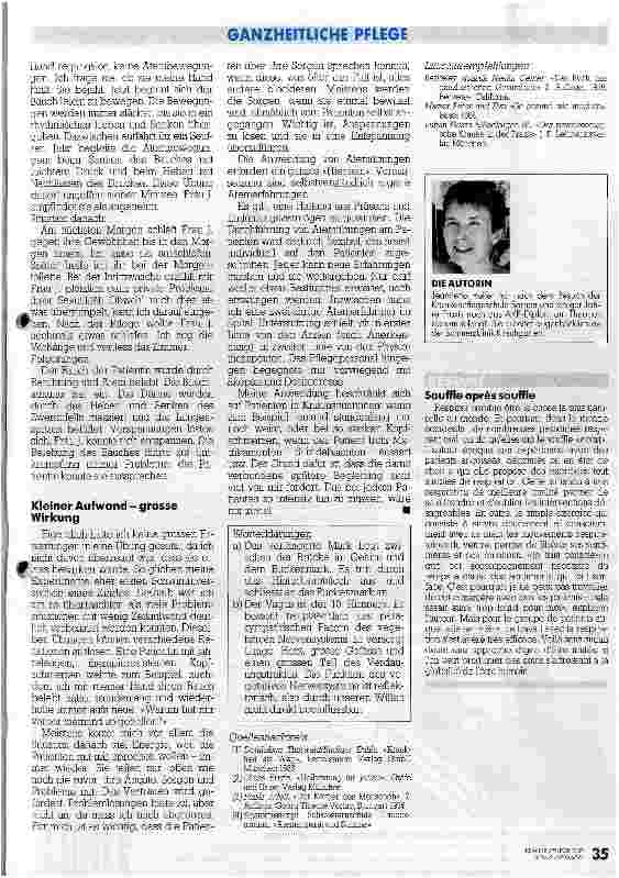 Vorschauseite 4: Atemzug um Atemzug Die Atmung - Ausdruck unserer Seele