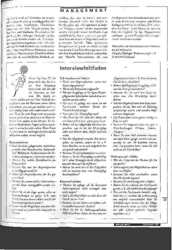 Vorschauseite 2: Die persönliche Befragung
