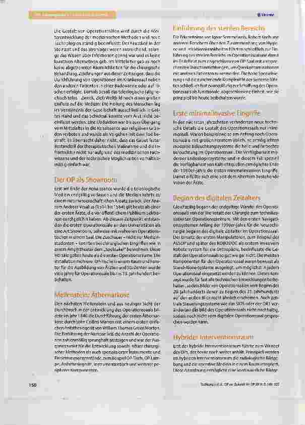 Vorschauseite 2: OP der Zukunft