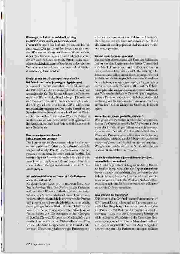 Vorschauseite 3: Nach sechs Stunden wieder auf den Beinen