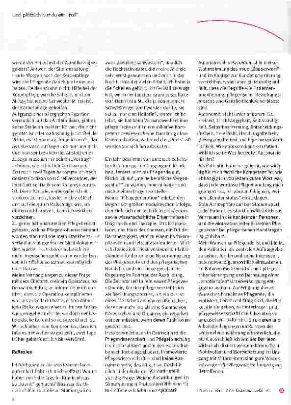 Vorschauseite 5: Und plötzlich bist du ein „Fall