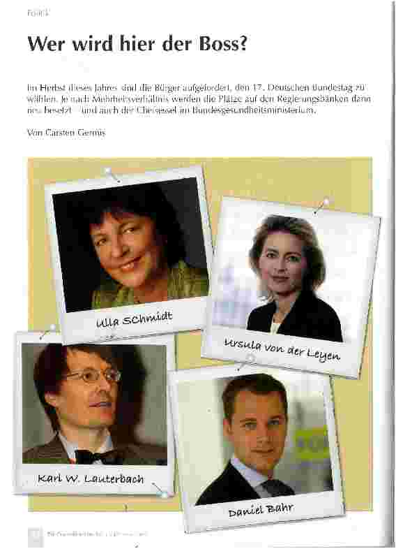 Vorschauseite 1: Wer wird hier der Boss?