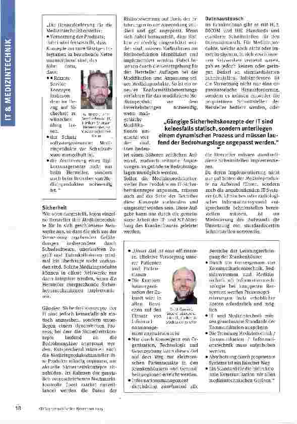 Vorschauseite 3: Vernetzung? Aber sicher!