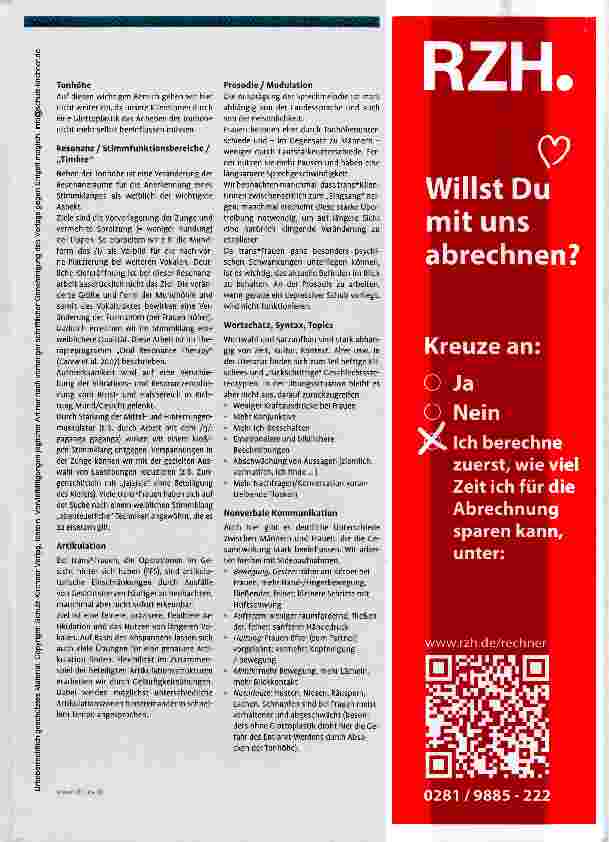 Vorschauseite 6: Stimmfeminisierung
