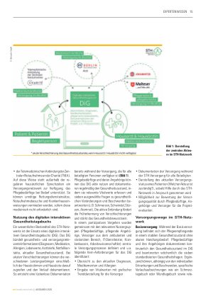 Vorschauseite 2: Ein telemedizinisch unterstütztes Versorgungsnetzwerk in der ambulanten Pflege