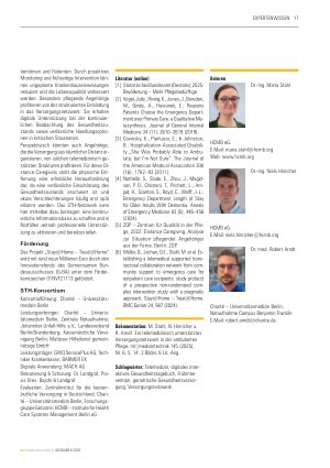 Vorschauseite 4: Ein telemedizinisch unterstütztes Versorgungsnetzwerk in der ambulanten Pflege
