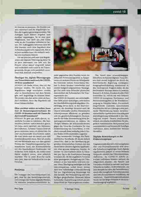Vorschauseite 2: Nähe vermitteln in Zeiten der Distanz: Digitale Angebote für Trauerfeiern und Bestattungen unter COVID-19-Bedingungen