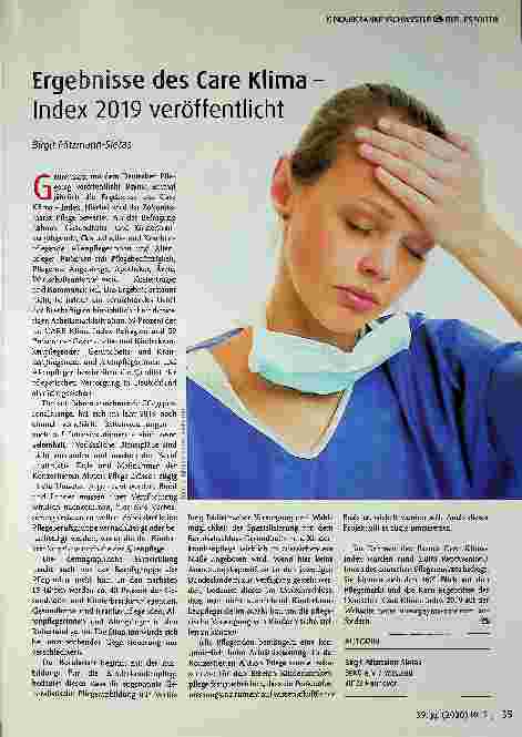 Vorschauseite 1: Ergebnisse des Gare Klima-Index 2019 veröffentlicht