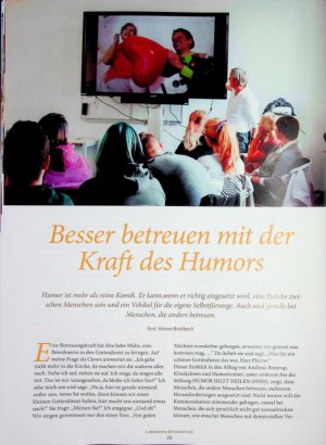 Vorschauseite 1: Besser betreuen mit der Krafi des Humors