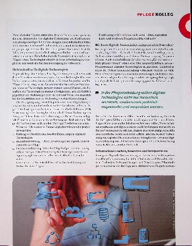 Vorschauseite 4: Wie steht es um die Digitalisierung in der Pflege?