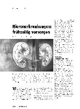 Vorschauseite 1: Nierenerkrankungen: frühzeitig vorsorgen