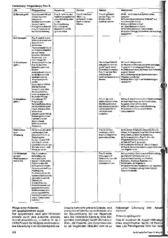 Vorschauseite 3: Braun-Preis für Krankenpflegeschulen 1989 - Thema: Der Pflegeprozeß und seine praktische Anwendung