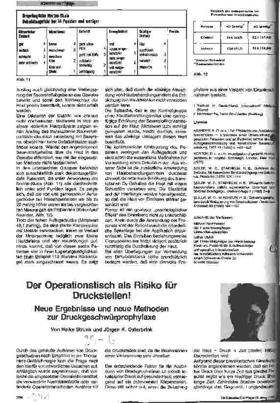 Vorschauseite 4: Dekubitus - Neue Studien und Anregungen
