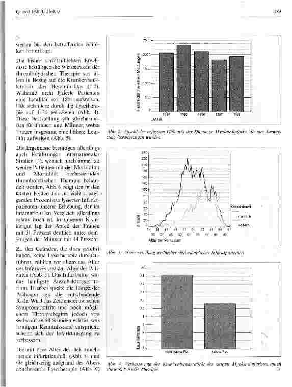 Vorschauseite 3: Pflicht zur Qualitätssicherung der thrombolytischen Therapie des Herzinfarktes