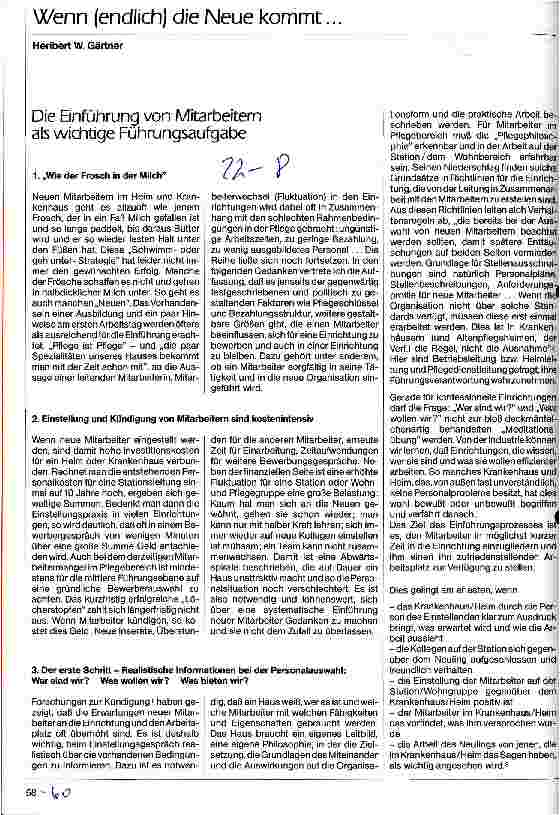 Vorschauseite 1: Die Einführung von Mitarbeitern als wichtige Führungsaufgabe