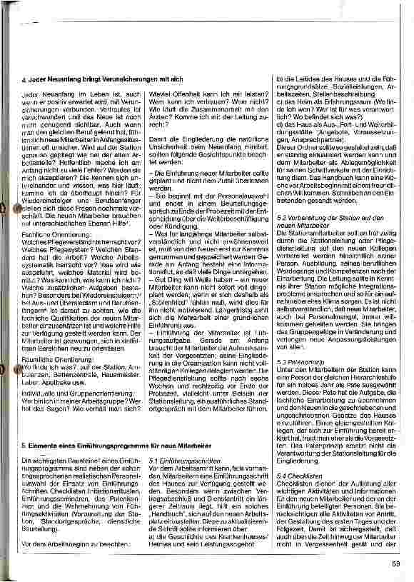Vorschauseite 2: Die Einführung von Mitarbeitern als wichtige Führungsaufgabe