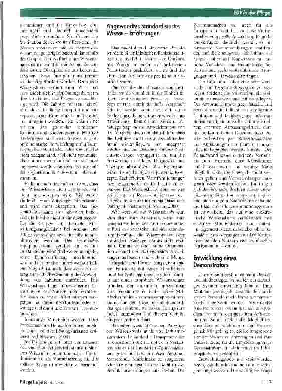 Vorschauseite 2: Wissensmanagement mittels Informationstechnologie - aber wie?