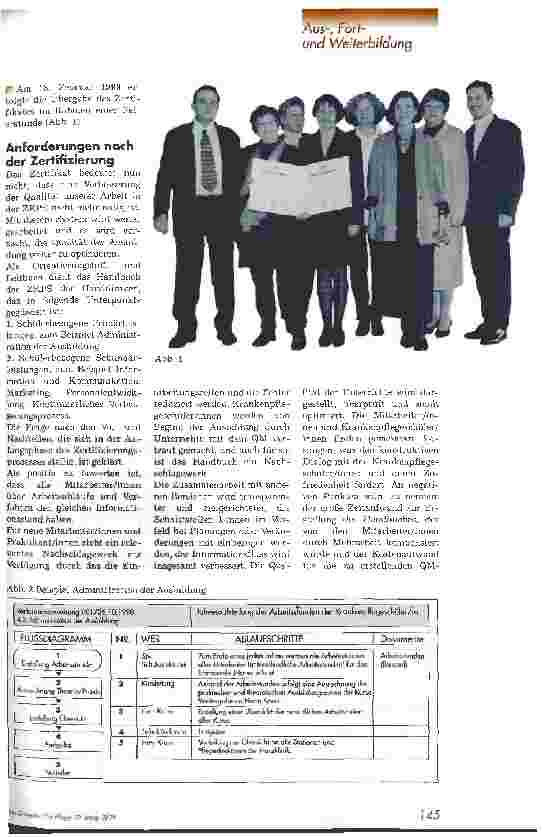 Vorschauseite 3: Zertifizierung einer Krankenpflegeschule Die Zentrale Krankenpflegeschule Fritz-König-Stift, Bad Harzburg