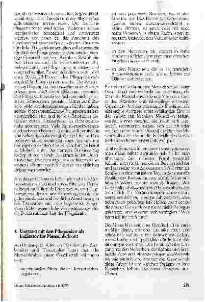 Vorschauseite 2: Ausbildung in der Krankenpflege - Bildung der Persönlichkeit