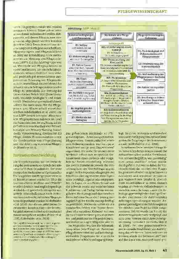Vorschauseite 2: Instrument zur Erfassung von Pflegesystemen „IzEP©