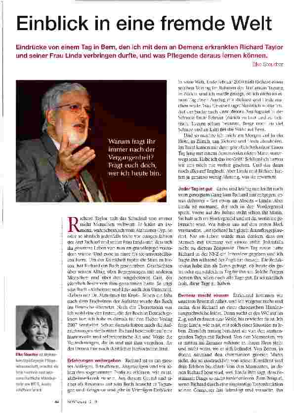 Vorschauseite 1: Einblick in eine fremde Welt