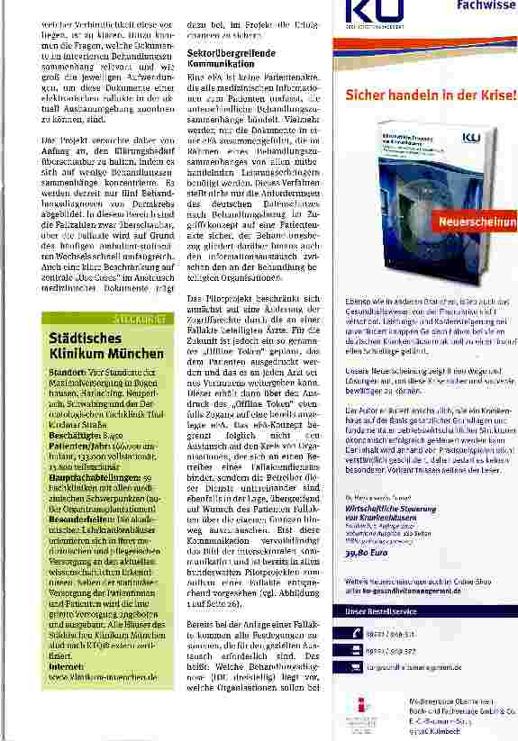Vorschauseite 3: Elektronische FallAkte bildet Behandlungsdiagnosen von Darmkrebs ab