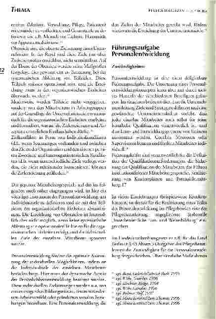 Vorschauseite 3: Personalentwicklung: der Mitarbeiter ist die wichtigste Ressource