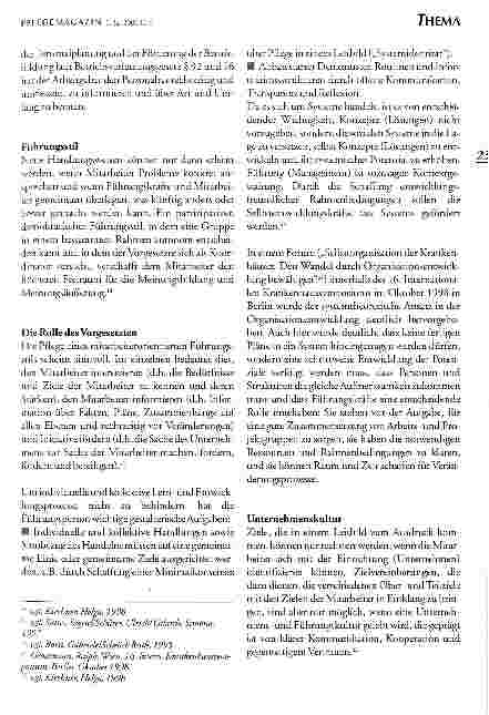 Vorschauseite 4: Personalentwicklung: der Mitarbeiter ist die wichtigste Ressource