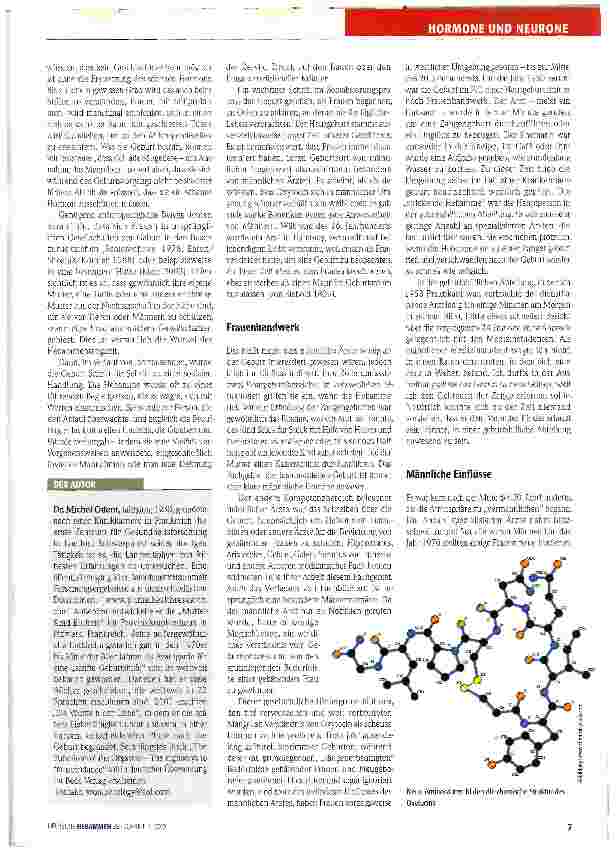 Vorschauseite 2: Oxytocin: das scheue Hormon