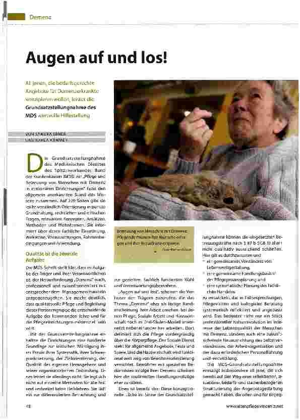 Vorschauseite 1: Augen auf und los!