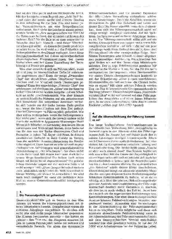 Vorschauseite 2: Junge Chefs und ältere Mitarbeiter-kann das gut gehen?