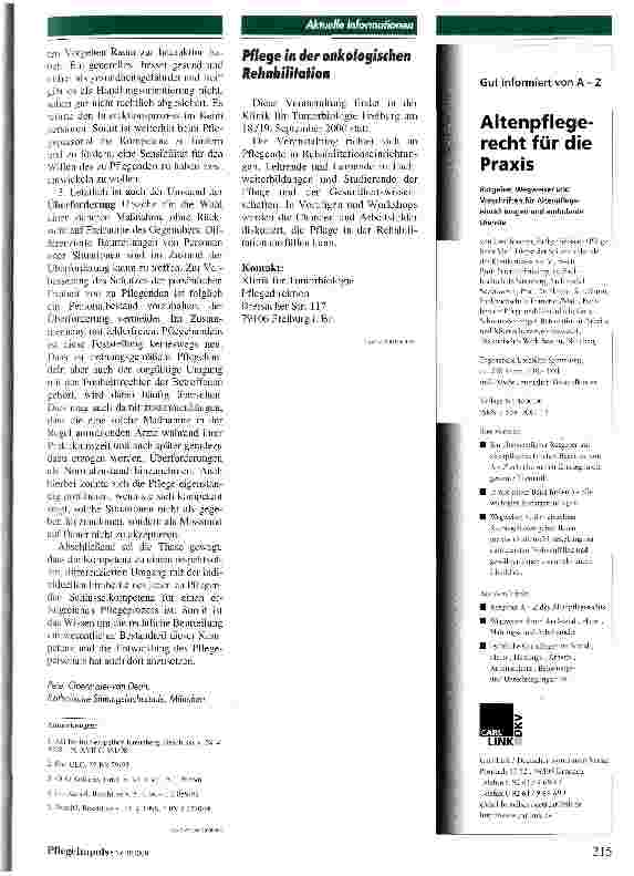 Vorschauseite 3: Patientensicherheit durch Freiheitsberaubung?