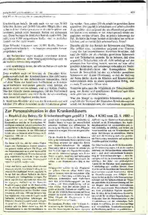Vorschauseite 3: Personalsituation im deutschen Krankenhaus: Vorschläge der DKG liegen auf dem Tisch