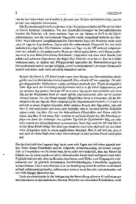 Vorschauseite 6: Krankenhausseelsorge unter den Bedingungen medizinischer und ökonomischer Rationalität