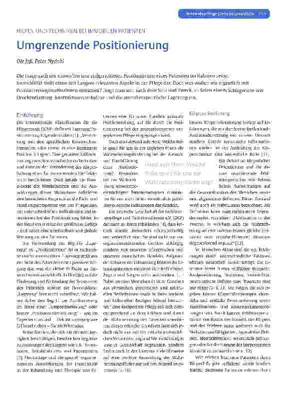Vorschauseite 1: Umgrenzende Positionierung