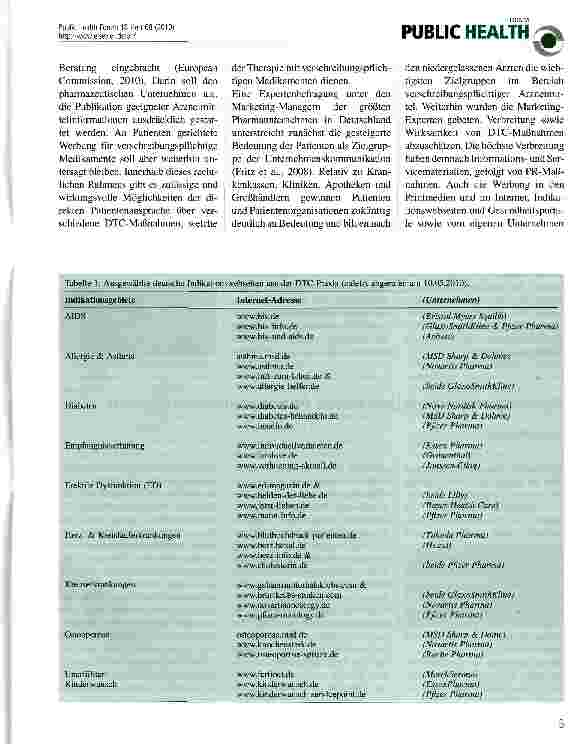 Vorschauseite 2: Direct-to-Consumer (DTC)-Marketing der deutschen Pharmaindustrie: Nutzen und Grenzen