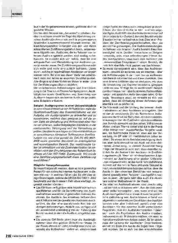 Vorschauseite 4: Zertifizierungsverfahren im deutschen Gesundheitswesen - Teil 2