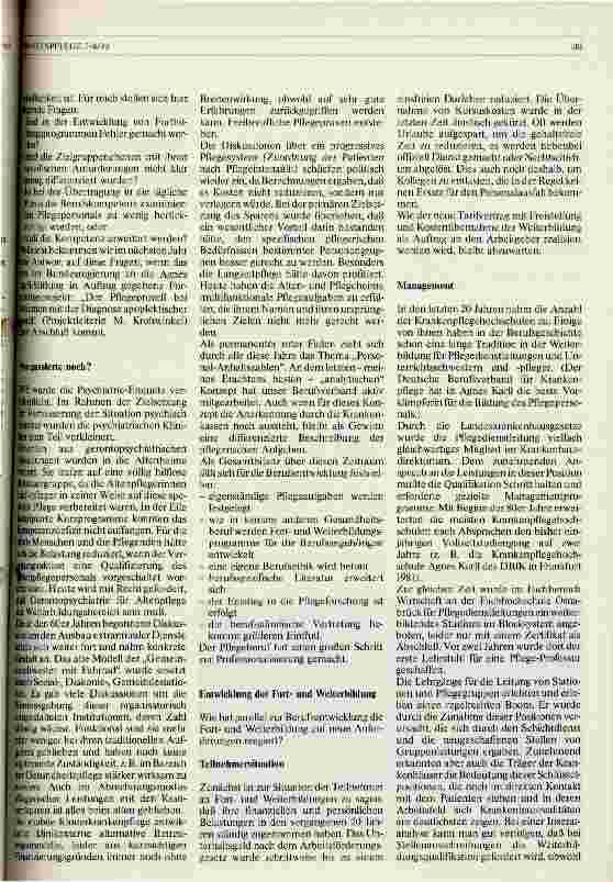 Vorschauseite 2: Berufsund Fortbildungsentwicklung in den letzten 20 Jahren