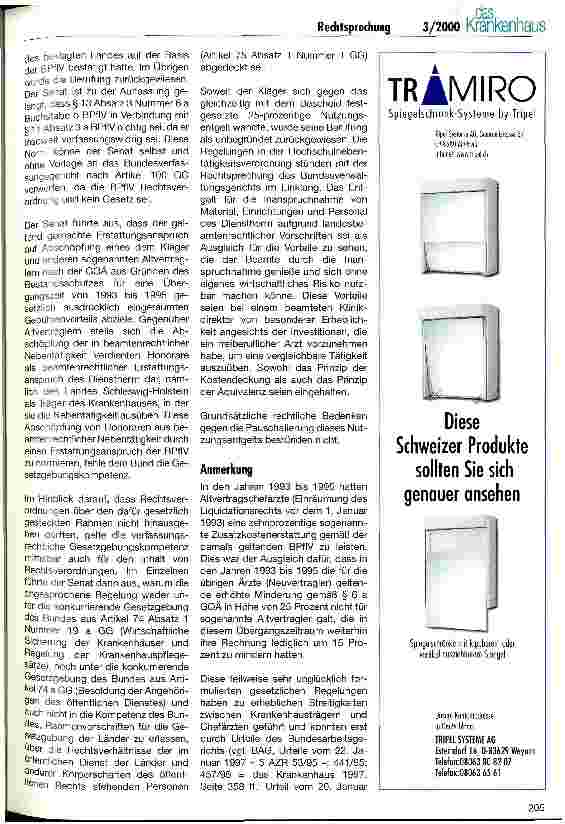 Vorschauseite 2: Chefarztrecht Rechtsprechung