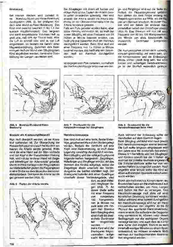 Vorschauseite 3: Reanimation - Die kardio-pulmonale Reanimation bei Säuglingen und Kindern - 5. Teil (Schluß)