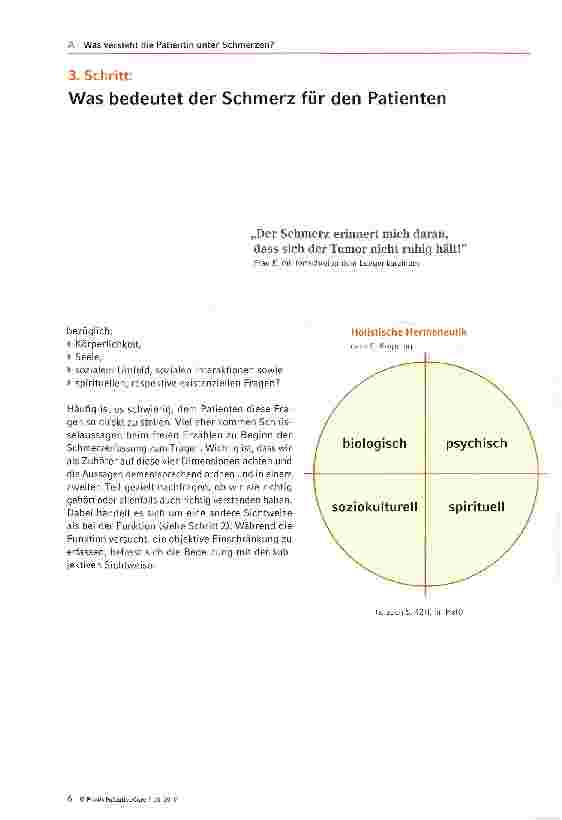 Vorschauseite 4: Schmerz-Assessment: Einschätzung des Schmerzesoder wer schätzt was ein?